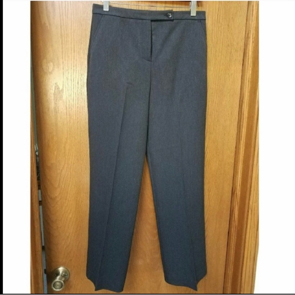 BCBGMaxazria Dark Gray Dress Pants